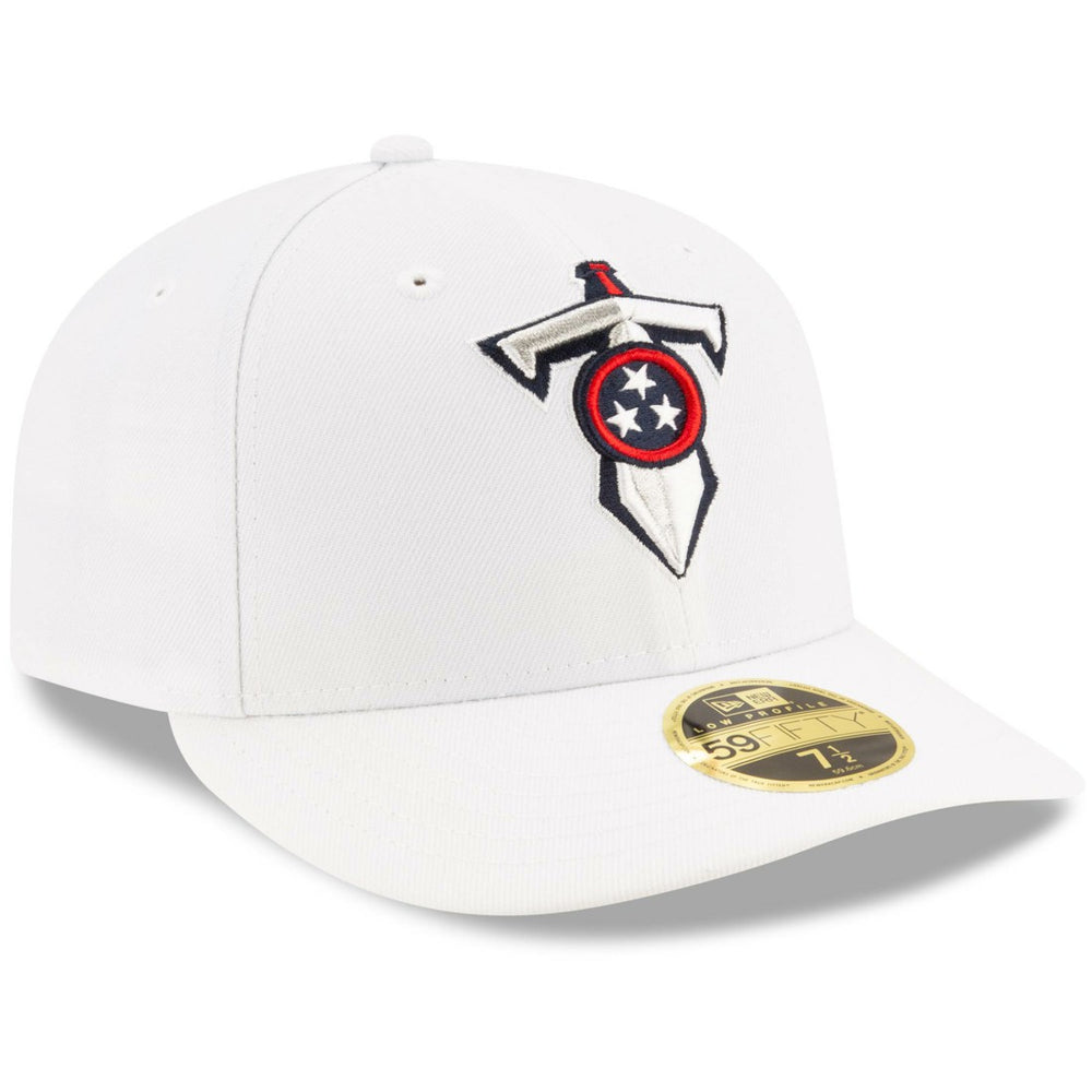 Tennessee Titans New Era Omaha Low Profile 59FIFTY Fitted Hat - White outlet