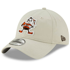 Cleveland Browns New Era Historic Playmaker 9TWENTY Adjustable Hat - Khaki cheap