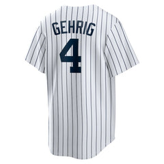 Lou Gehrig New York Yankees Home Cooperstown Collection Player Jersey - White | Nike