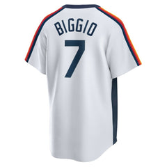 Craig Biggio Houston Astros Home Cooperstown Collection Logo Player Jersey - White | Nike