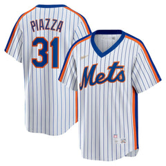 Mike Piazza New York Mets Home Cooperstown Collection Player Jersey - White | Nike