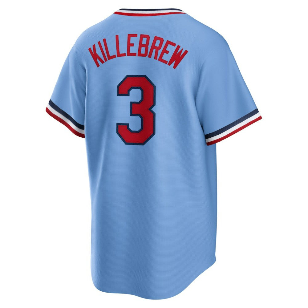 Harmon Killebrew Minnesota Twins Road Cooperstown Collection Player Jersey - Light Blue | Nike