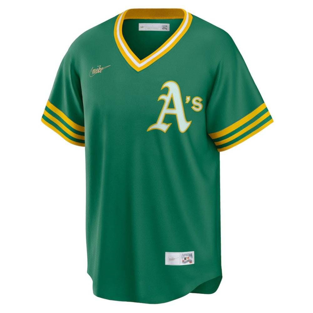 Athletics Road Cooperstown Collection Team Jersey - Kelly Green | Nike
