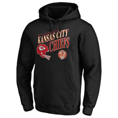 Kansas City Chiefs 60th Season Logo Rise Pullover Hoodie - Black for sale
