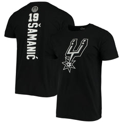 Luka Samanic San Antonio Spurs Playmaker Name & Number Logo T-Shirt - Black | Fanatics outlet