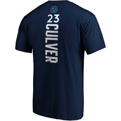Jarrett Culver Minnesota Timberwolves Playmaker Name & Number Logo T-Shirt - Navy | Fanatics sale