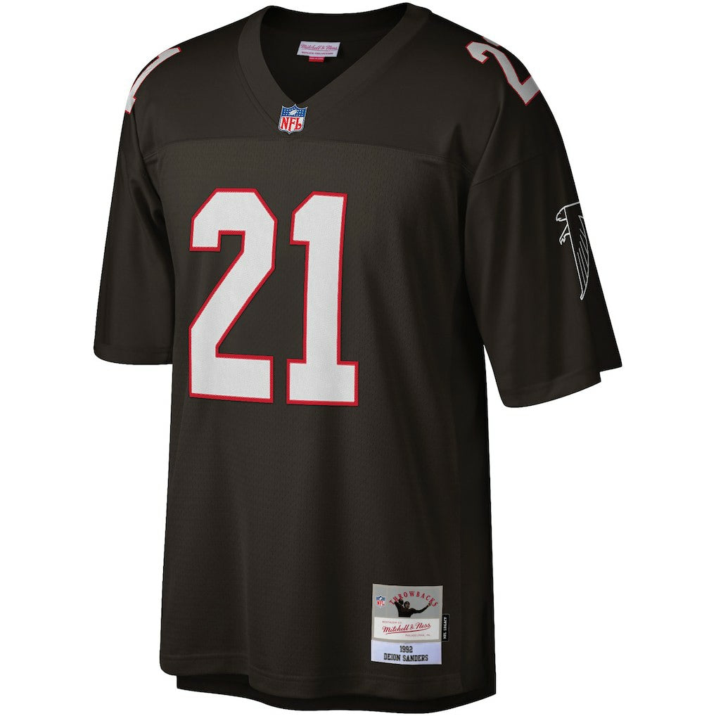 Deion Sanders Atlanta Falcons Legacy Replica Jersey - Black online