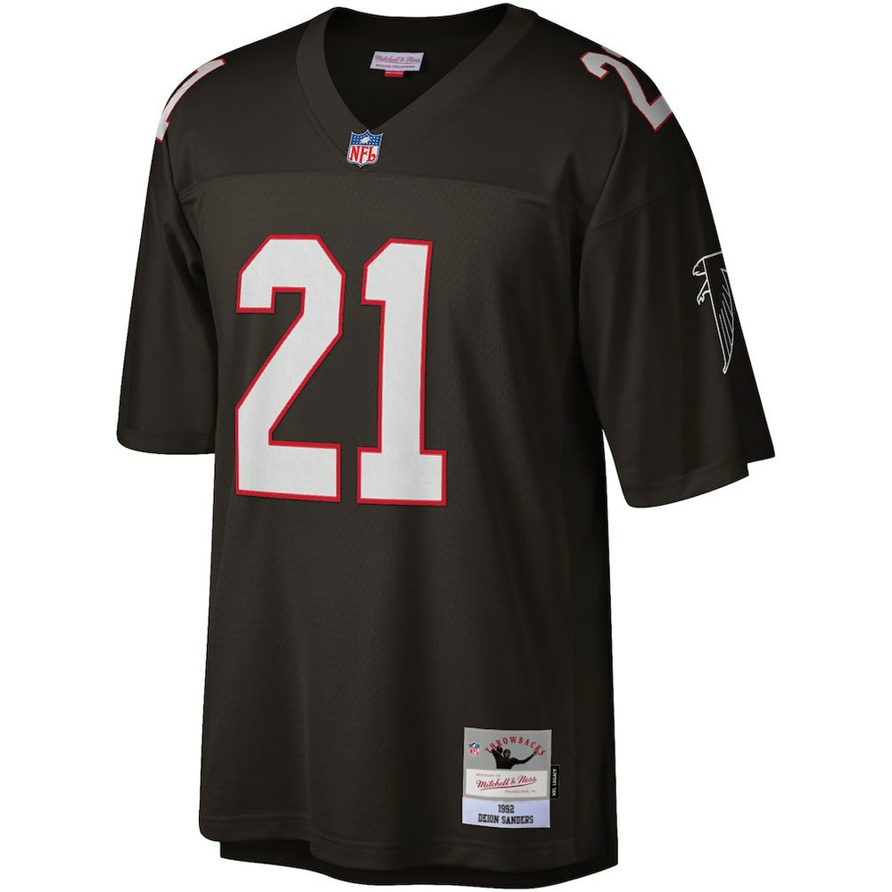 Deion Sanders Atlanta Falcons Legacy Replica Jersey - Black online