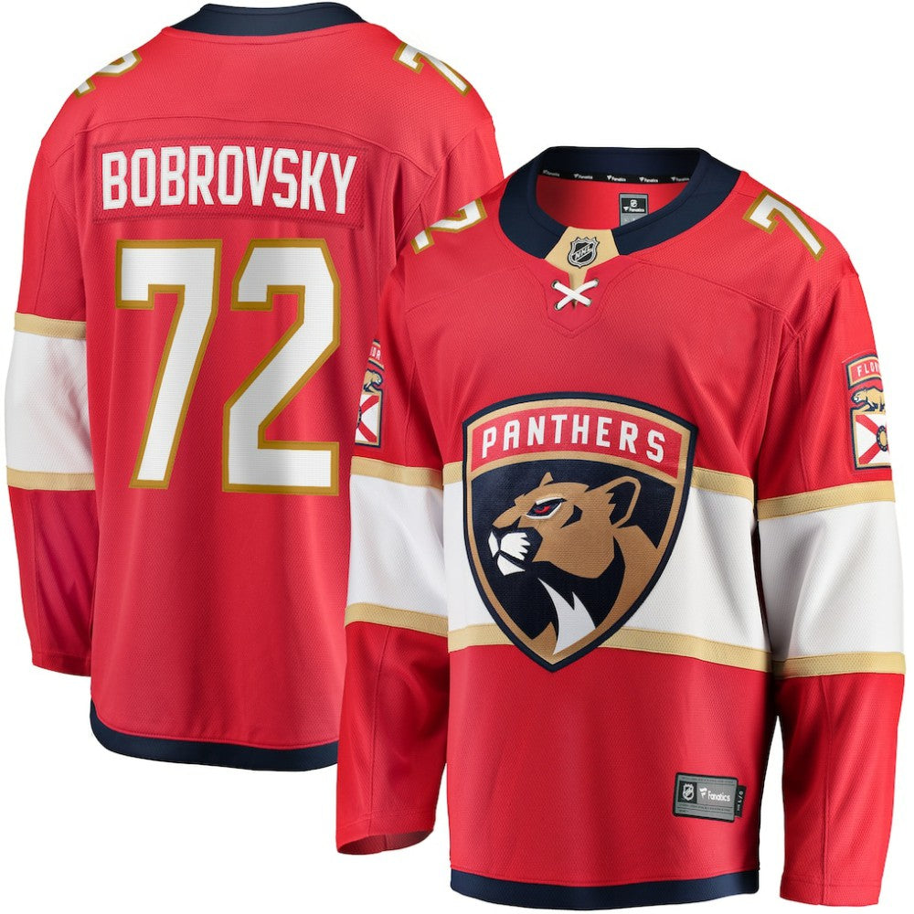 Sergei Bobrovsky Florida Panthers Fanatics Breakaway Player Jersey Red