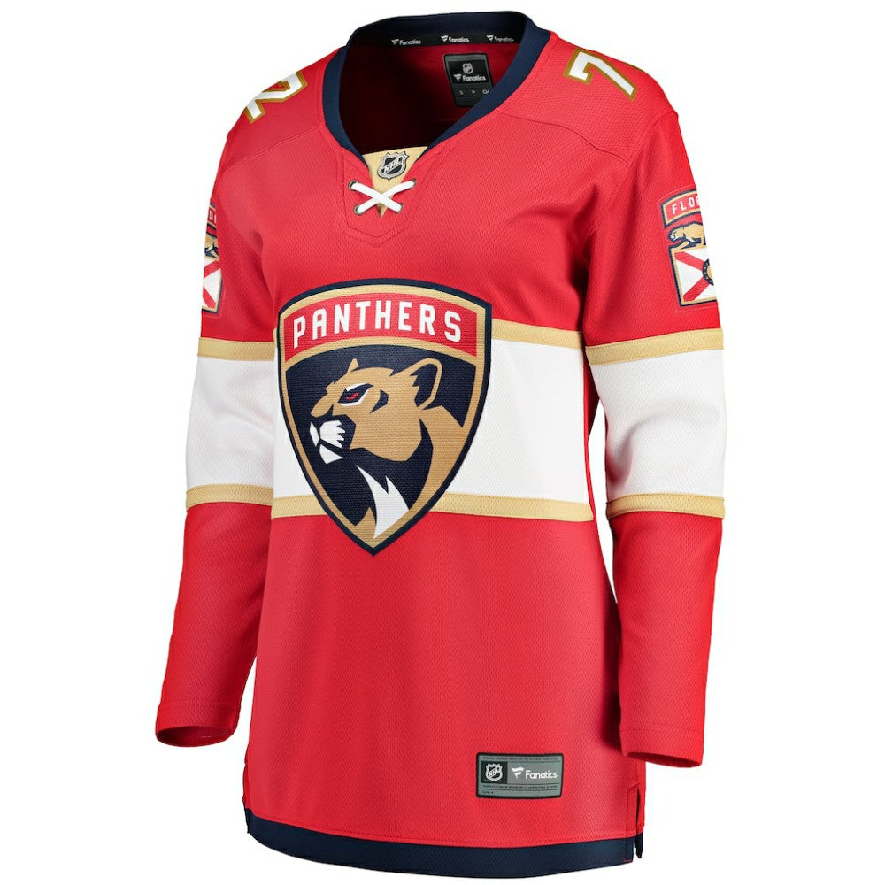 Sergei Bobrovsky Florida Panthers Fanatics Women's Home Breakaway Jersey Red