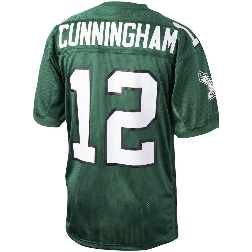 Randall Cunningham Philadelphia Eagles 1992 Authentic Throwback Retired Player Jersey - Green for sale