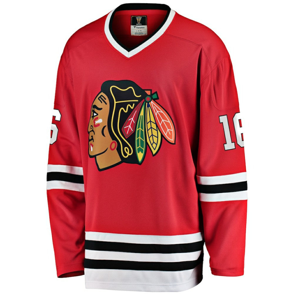 Eddie Olczyk Chicago Blackhawks Fanatics Premier Breakaway Retired Player Jersey Red