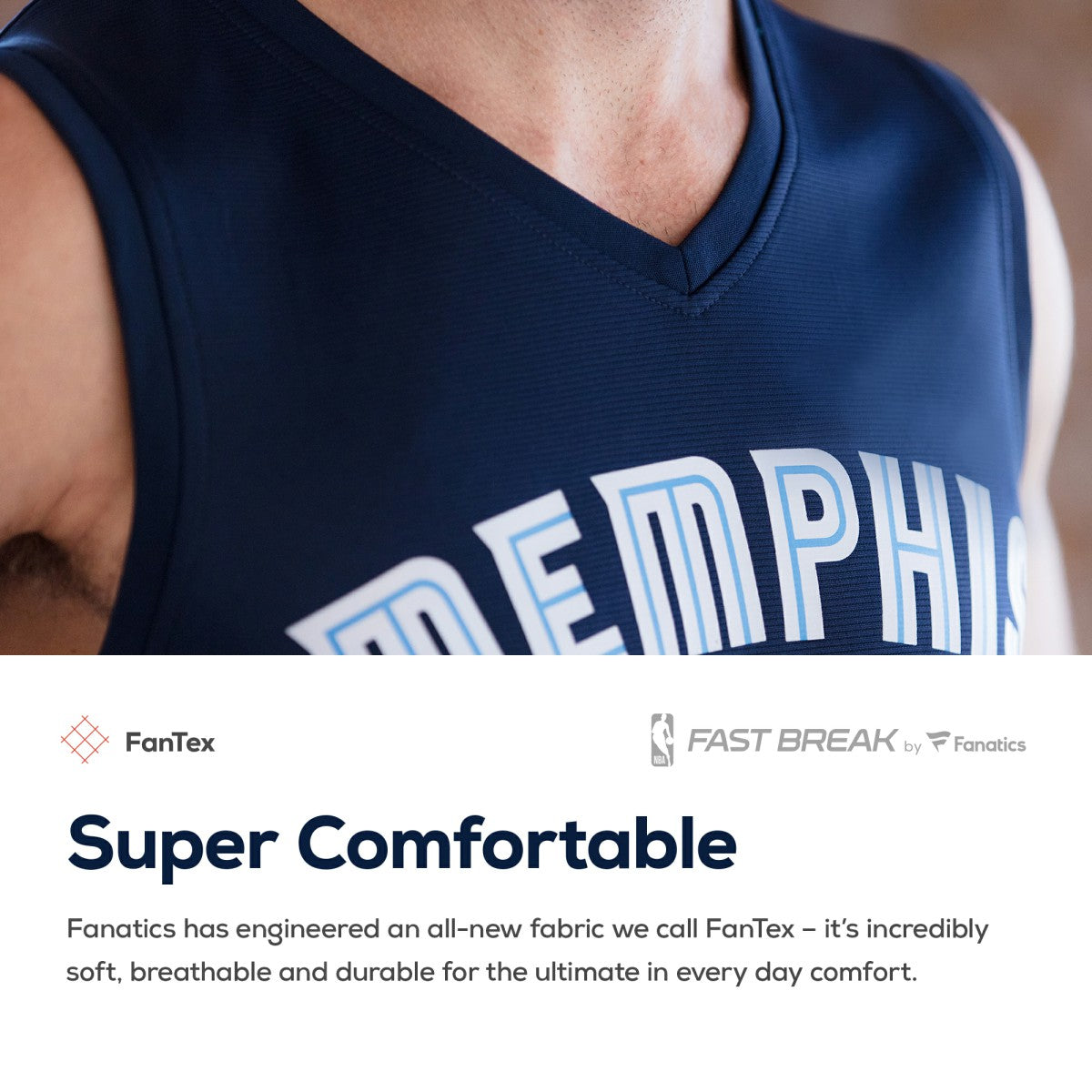 John Konchar Memphis Grizzlies Fast Break Replica Jersey Navy - Icon Edition | Fanatics sale