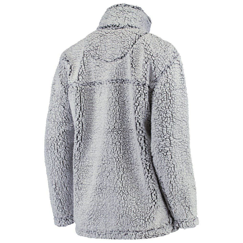 Arizona Cardinals G-III 4Her by Carl Banks Women's Sherpa Quarter-Zip Pullover Jacket - Gray cheap