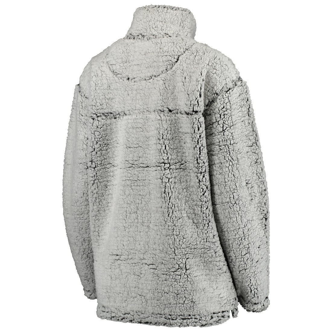 Detroit Lions Women's Sherpa Quarter-Zip Pullover Jacket - Gray online