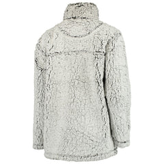 Minnesota Vikings Women's Sherpa Quarter-Zip Pullover Jacket - Gray outlet