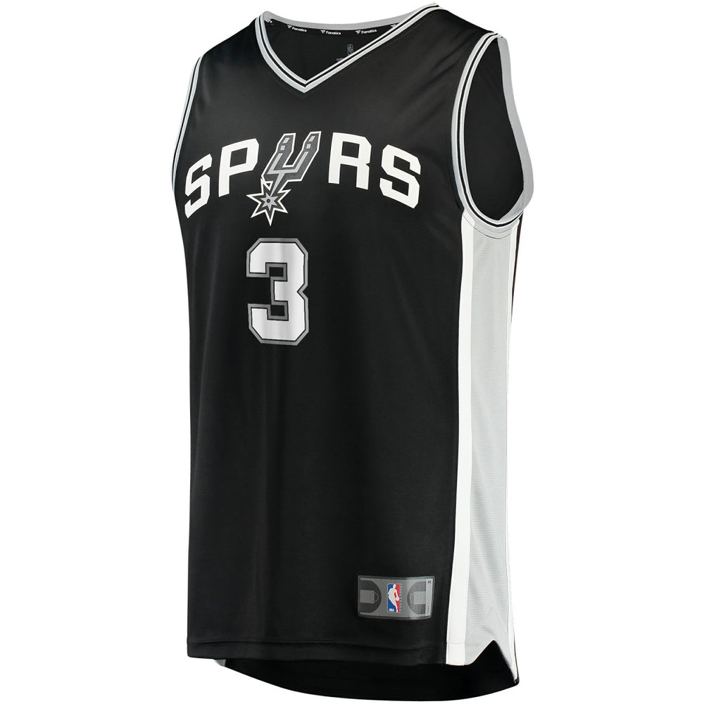 Keldon Johnson San Antonio Spurs Fast Break Replica Jersey Black - Icon Edition | Fanatics cheap
