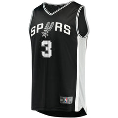 Keldon Johnson San Antonio Spurs Fast Break Replica Jersey Black - Icon Edition | Fanatics cheap