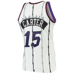 Vince Carter Toronto Raptors 1998/99 Hardwood Classics Authentic Jersey - White | Mitchell & Ness cheap