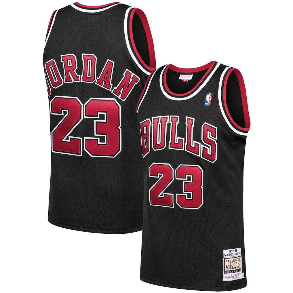 Michael Jordan Chicago Bulls 1997/98 Hardwood Classics Authentic Jersey sale - Black | Mitchell & Ness sale