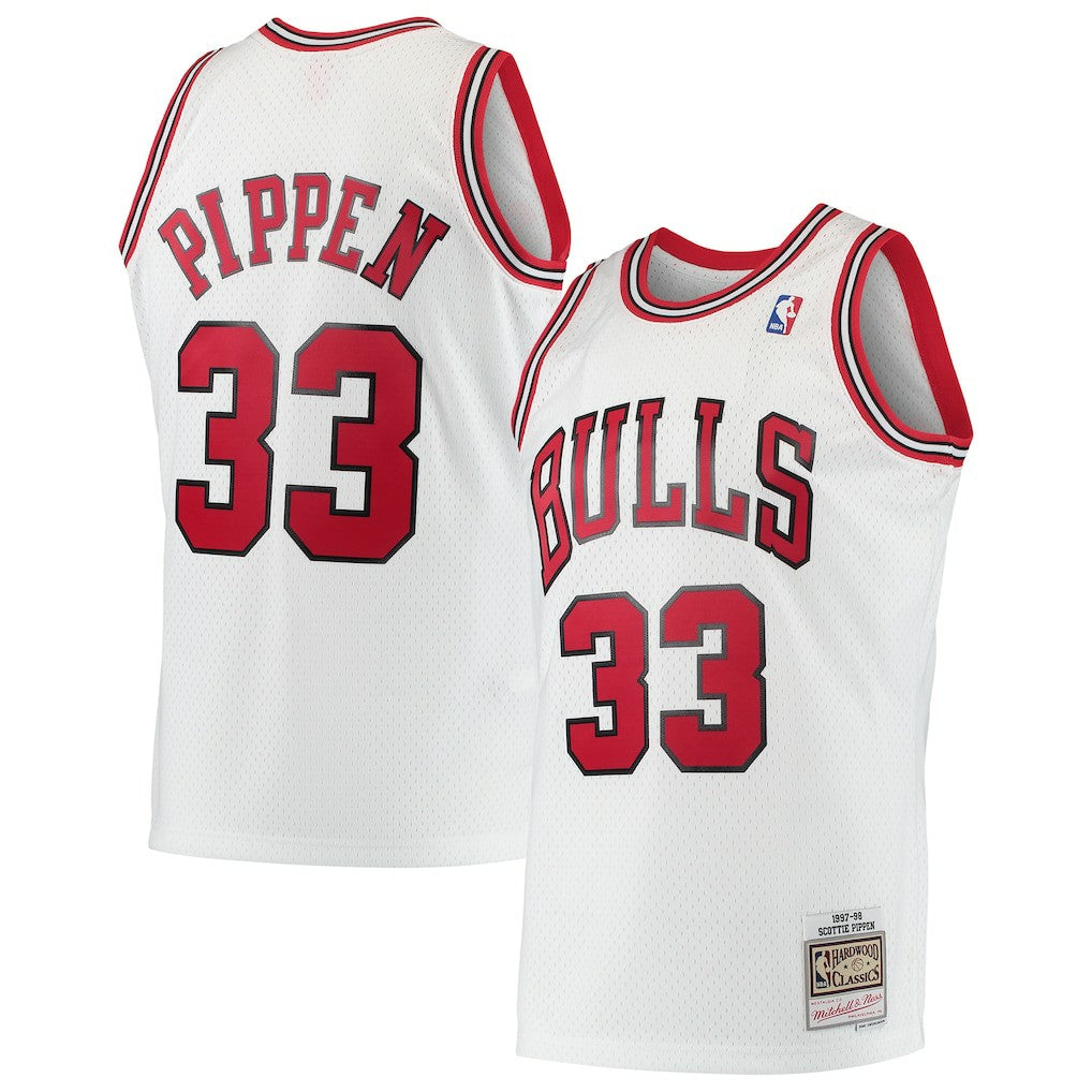Scottie Pippen Chicago Bulls Hardwood Classics Swingman Jersey sale - White | Mitchell & Ness for sale
