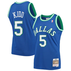 Jason Kidd Dallas Mavericks 1994/95 Hardwood Classics Swingman Jersey sale - Blue | Mitchell & Ness for sale