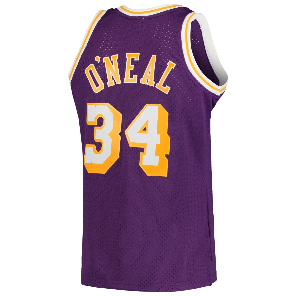 Shaquille O'Neal Los Angeles Lakers Hardwood Classics Swingman Jersey - Purple | Mitchell & Ness outlet