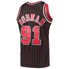 Dennis Rodman Chicago Bulls Hardwood Classics Swingman Jersey sale - Black | Mitchell & Ness cheap