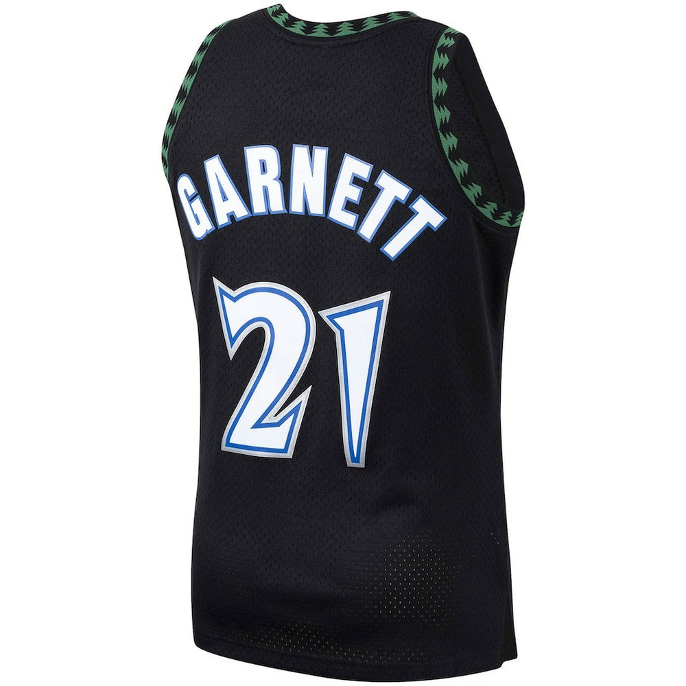 Kevin Garnett Minnesota Timberwolves Hardwood Classics Swingman Jersey - Black | Mitchell & Ness cheap