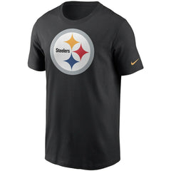 Pittsburgh Steelers Primetime Logo Essential T-Shirt - Black | Nike for sale