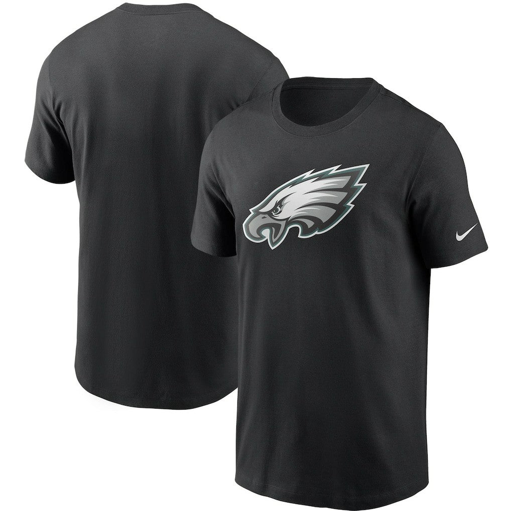 Philadelphia Eagles Primetime Logo Essential T-Shirt - Black | Nike on sale