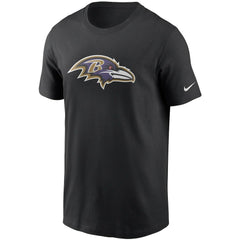 Baltimore Ravens Primetime Logo Essential T-Shirt - Black | Nike outlet