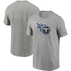 Tennessee Titans Primetime Logo Essential T-Shirt - Heather Gray | Nike discount