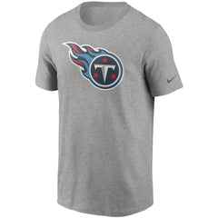 Tennessee Titans Primetime Logo Essential T-Shirt - Heather Gray | Nike discount
