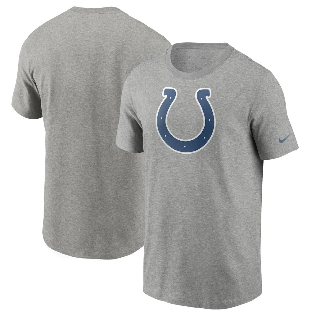 Indianapolis Colts Primetime Logo Essential T-Shirt - Heather Gray | Nike on sale
