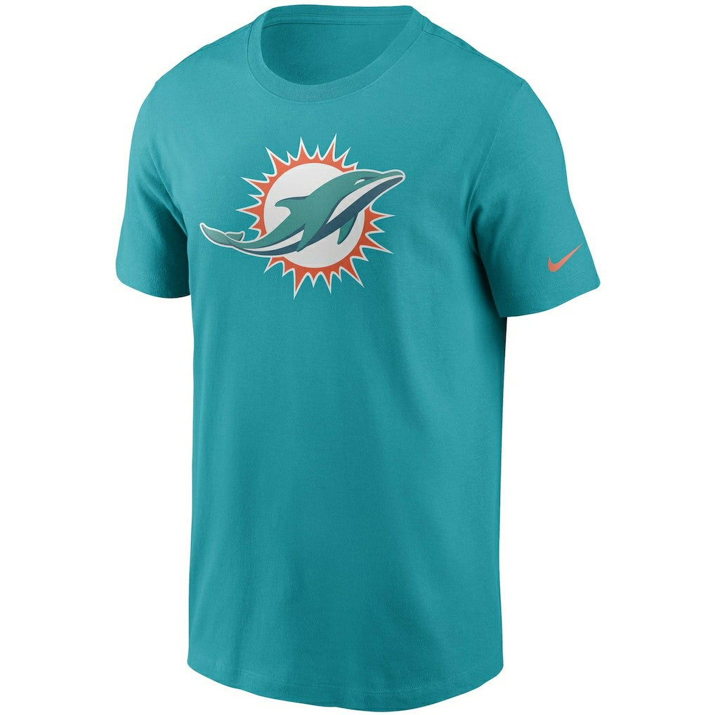 Miami Dolphins Primetime Logo Essential T-Shirt - Aqua | Nike online