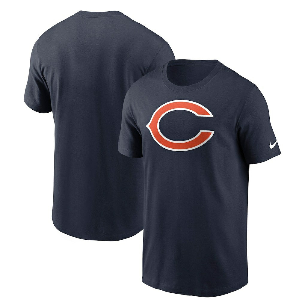 Chicago Bears Primetime Logo Essential T-Shirt - Navy | Nike cheap