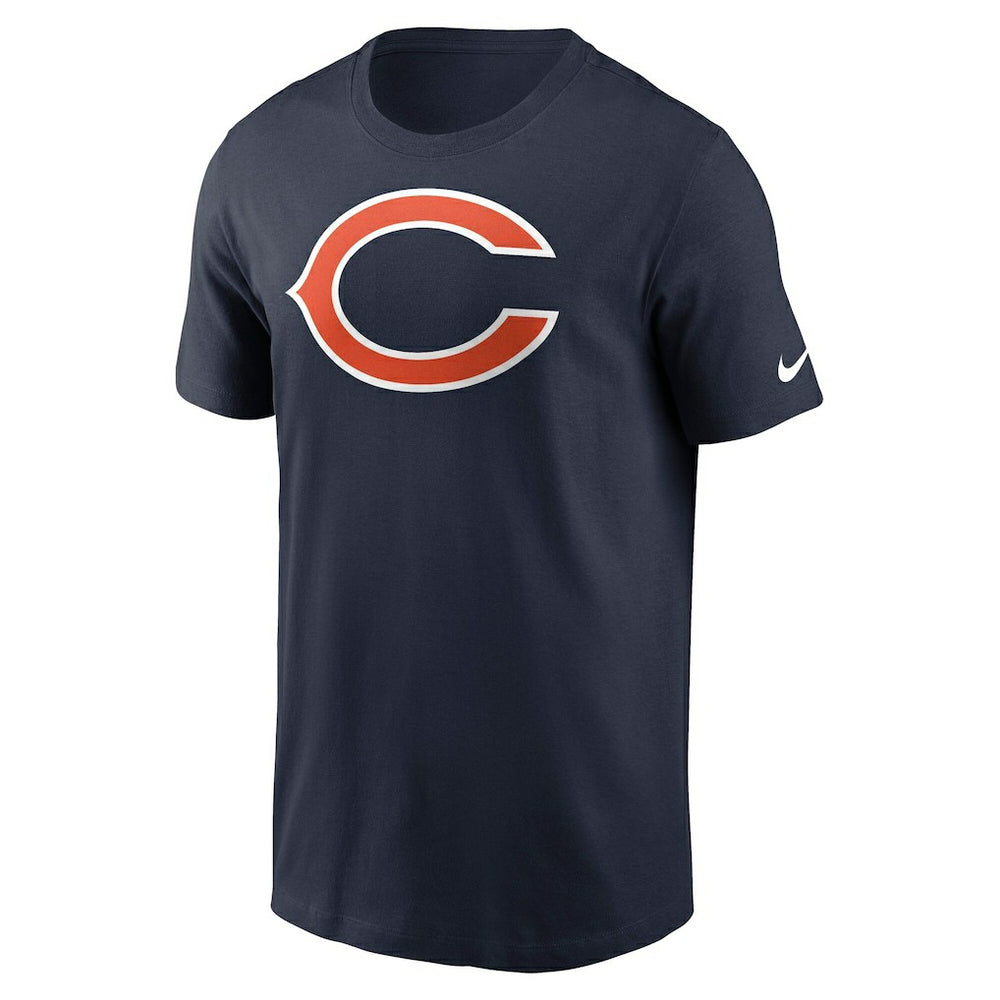 Chicago Bears Primetime Logo Essential T-Shirt - Navy | Nike cheap