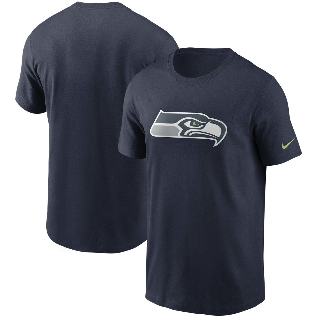 Seattle Seahawks Primetime Logo Essential T-Shirt - College Navy | Nike cheap