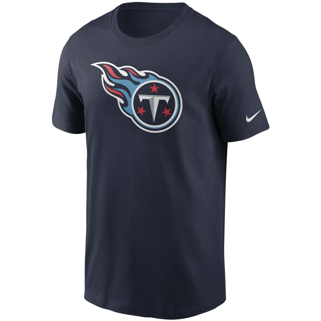 Tennessee Titans Primetime Logo Essential T-Shirt - Navy | Nike cheap