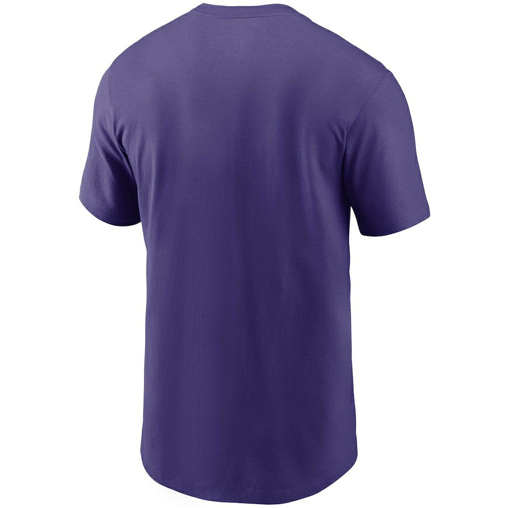 Minnesota Vikings Primetime Logo Essential T-Shirt - Purple | Nike discount