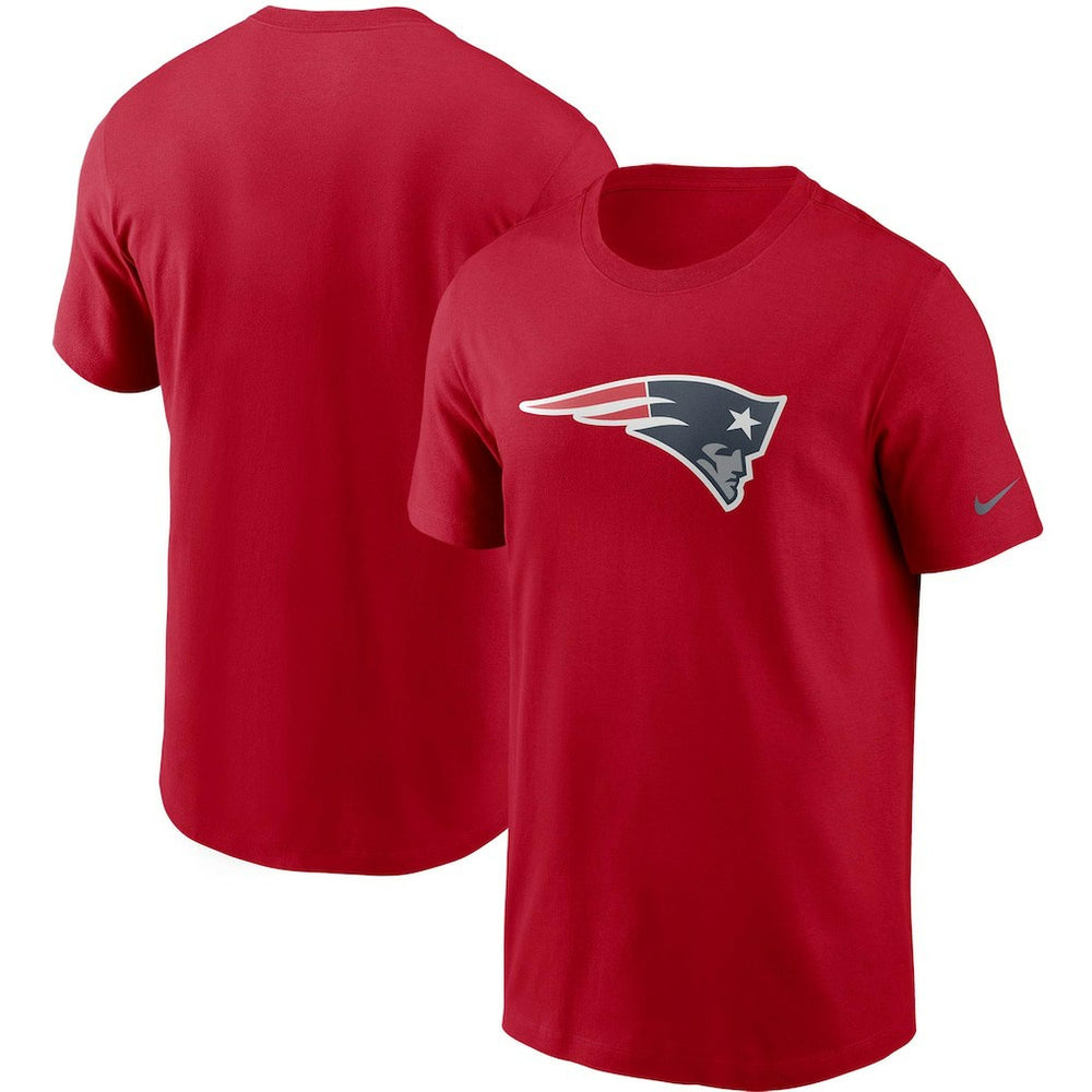 New England Patriots Primetime Logo Essential T-Shirt - Red | Nike outlet