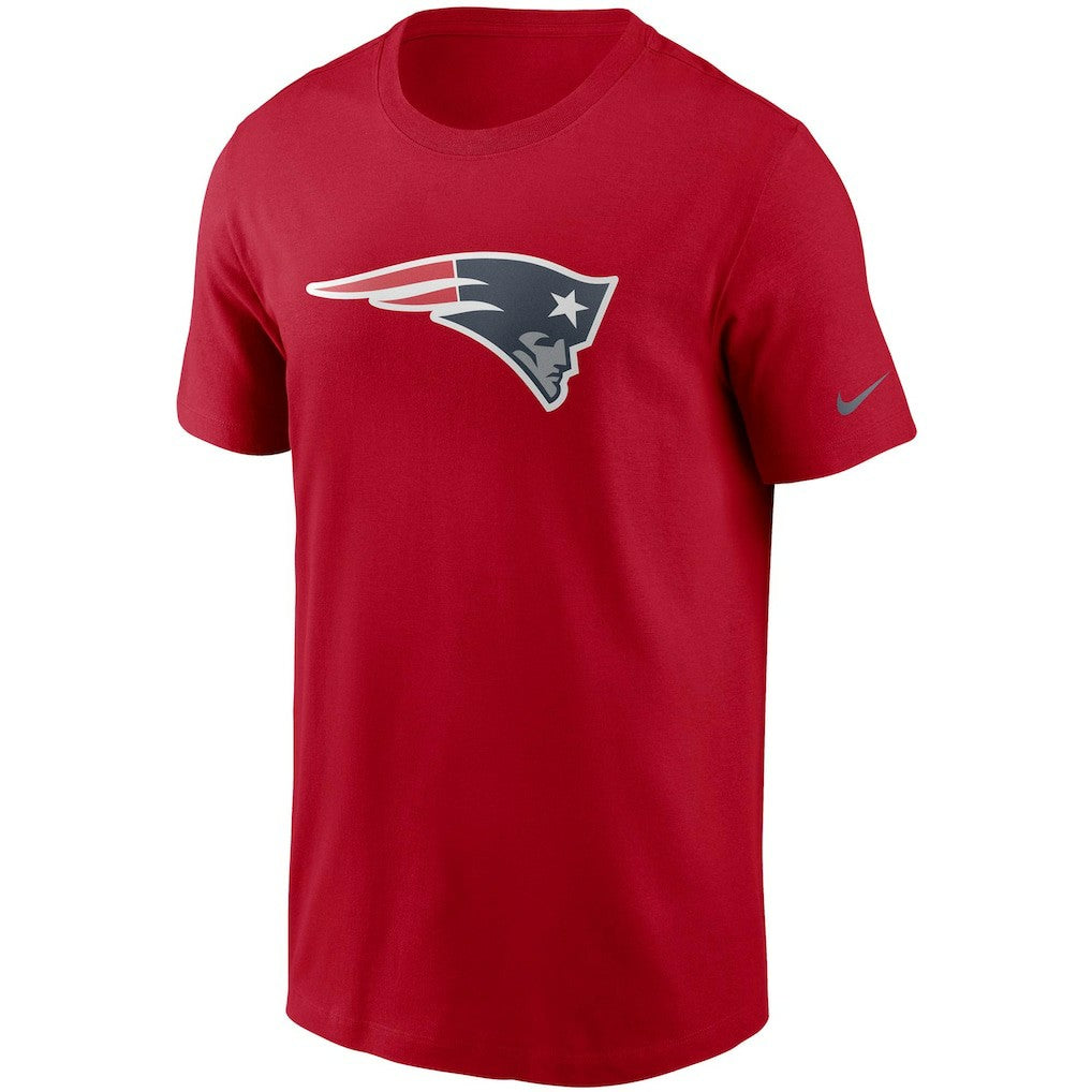 New England Patriots Primetime Logo Essential T-Shirt - Red | Nike outlet