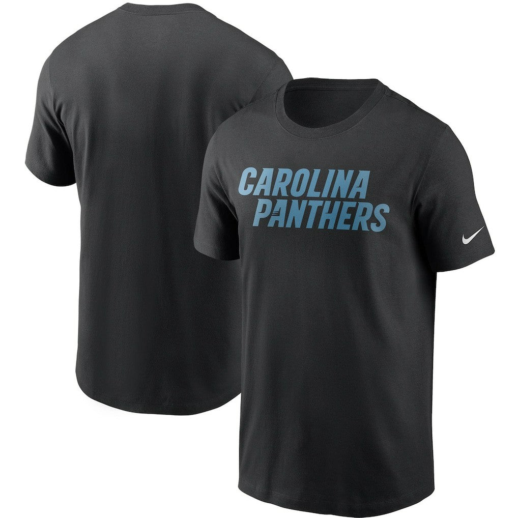 Carolina Panthers Team Wordmark T-Shirt - Black | Nike sale