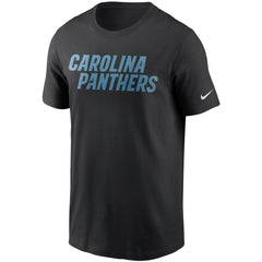 Carolina Panthers Team Wordmark T-Shirt - Black | Nike sale
