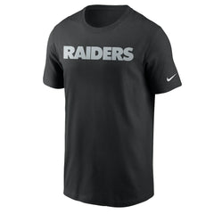 Las Vegas Raiders Team Wordmark T-Shirt - Black | Nike online