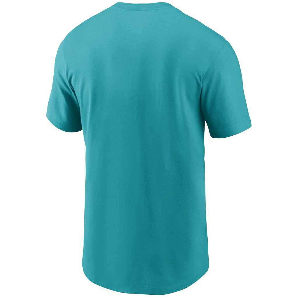 Miami Dolphins Team Wordmark T-Shirt - Aqua | Nike outlet