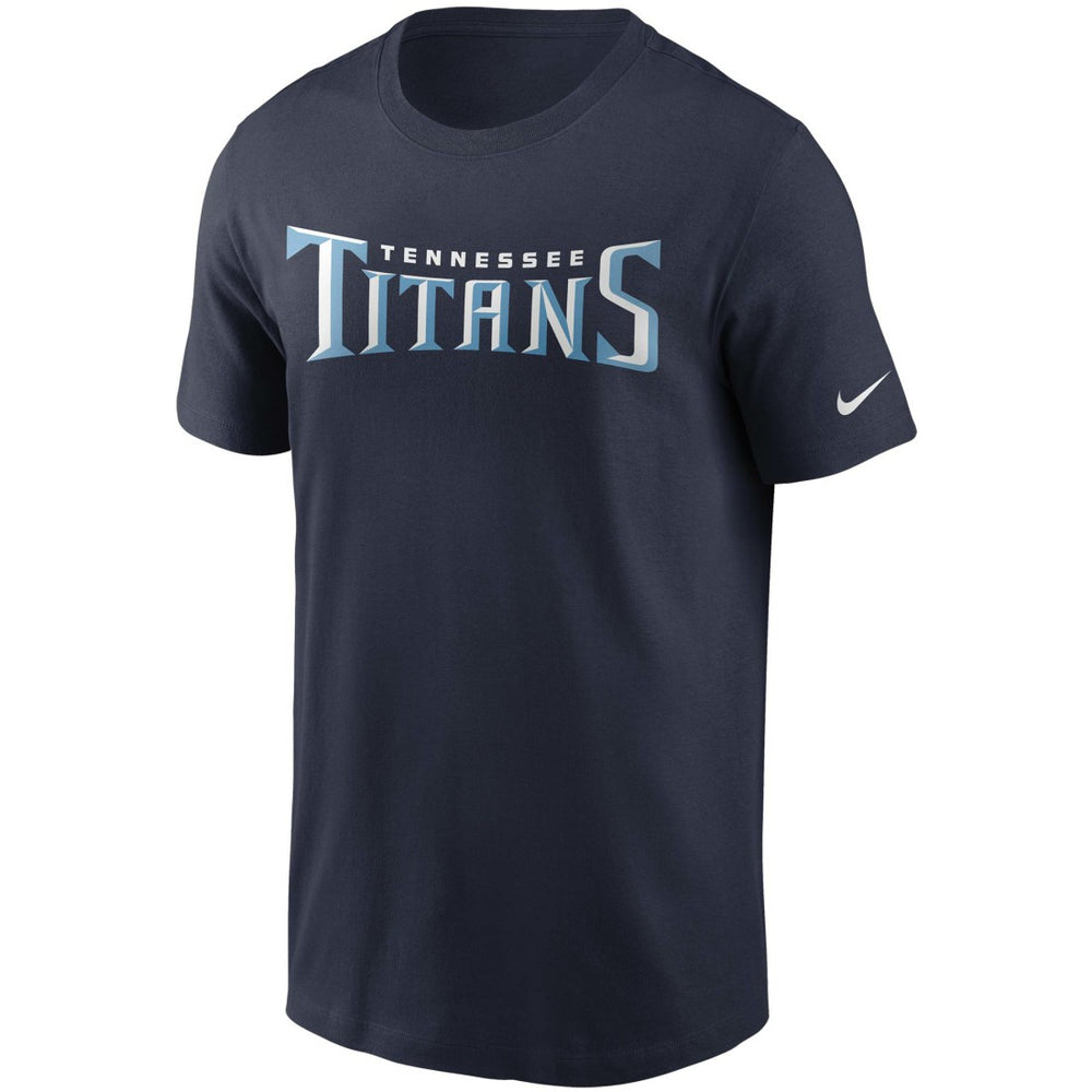 Tennessee Titans Team Wordmark T-Shirt - Navy | Nike cheap