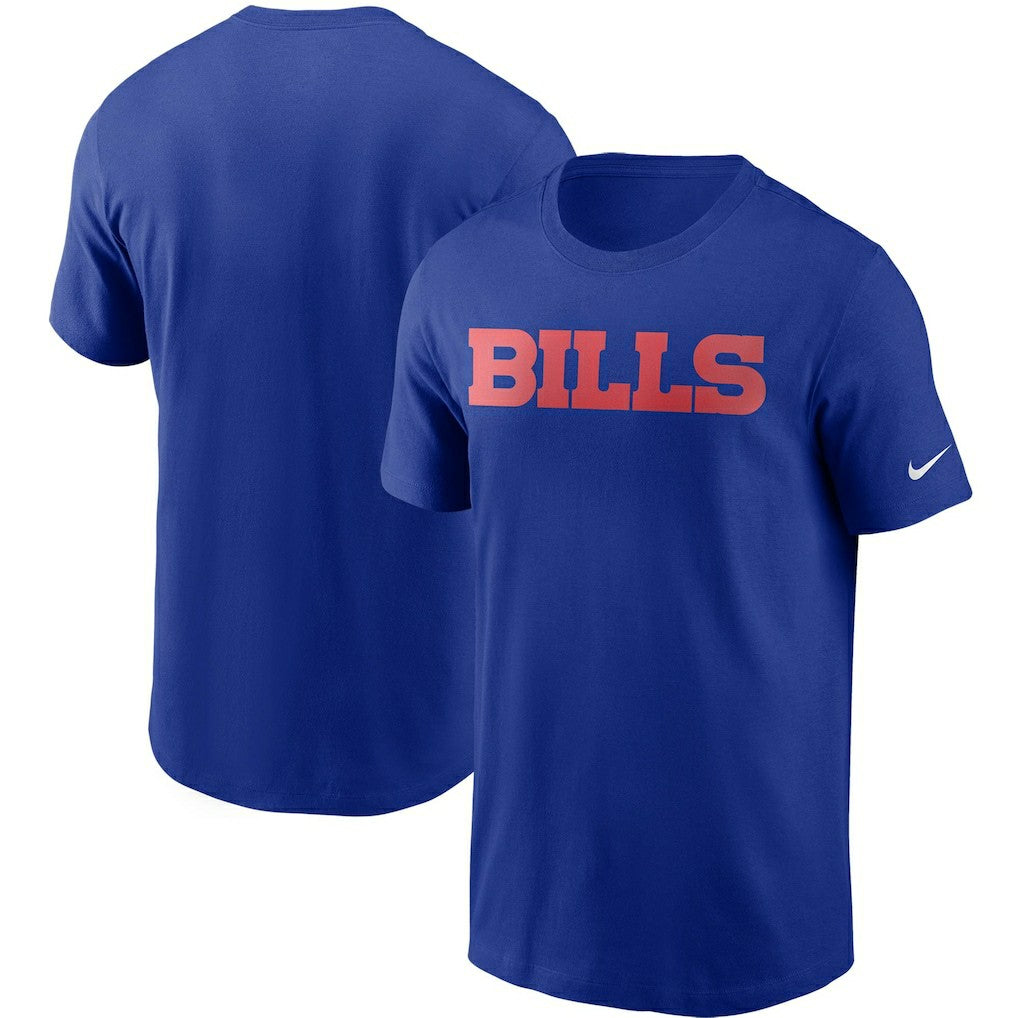 Buffalo Bills Team Wordmark T-Shirt - Royal | Nike on sale