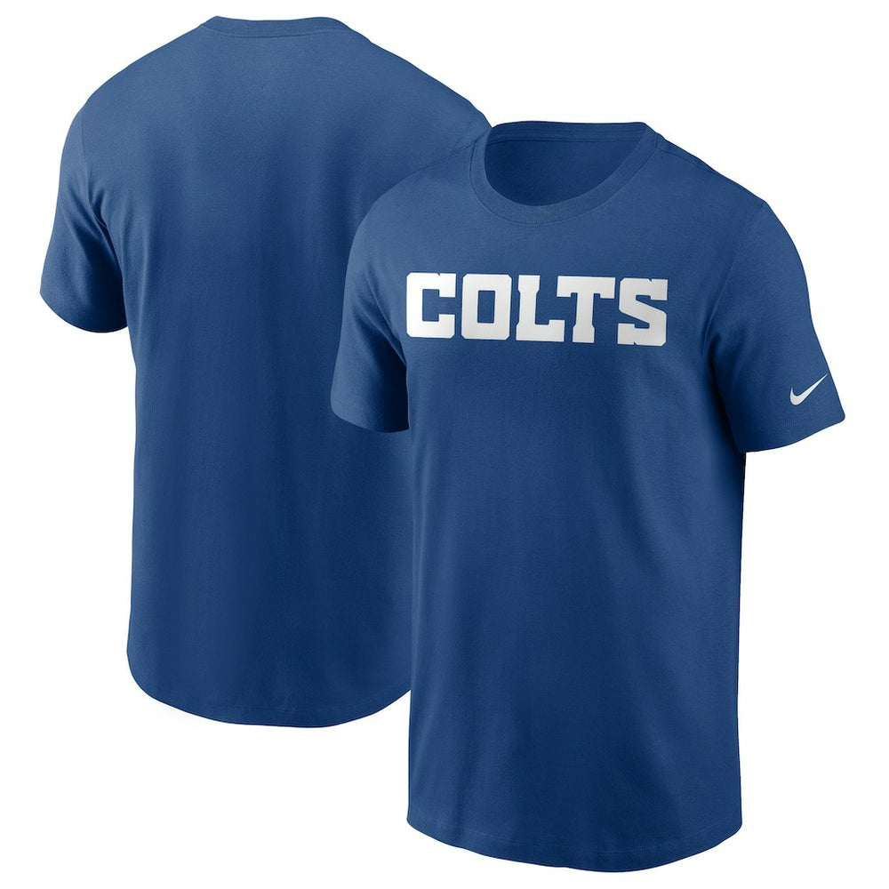 Indianapolis Colts Team Wordmark T-Shirt - Royal | Nike sale